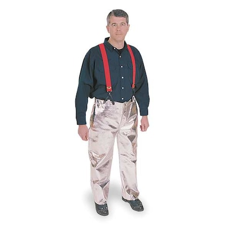 Steel Grip Flame Resistant Pants, XL 15 oz Aluminized Rayon ARL410