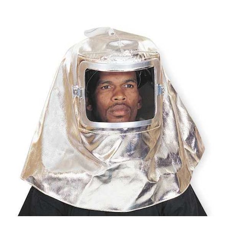 Steel Grip Hood, Aluminized PFR Rayon, 15 oz, Universal ARL451A