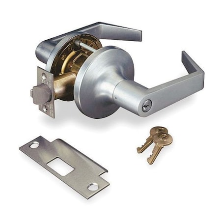 YALE Lever Lockset, Mechanical, Entrance AU5407LN x 626