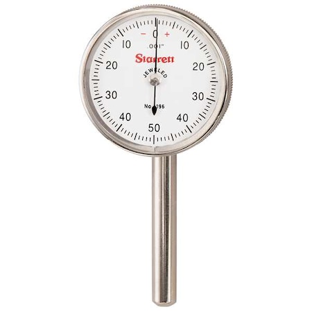 STARRETT Dial Test Indicator, Vert, 0 to 0.200 In 196B5