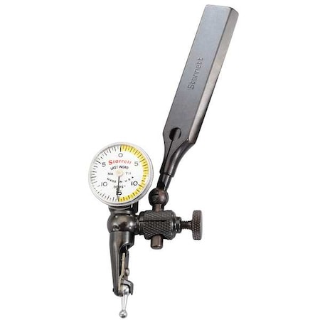 Starrett Dial Test Indicator, Vert, 0 to 0.030 In 711HSAZ