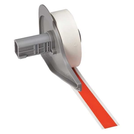 Brady Label Tape Cartridge, Orange, Labels/Roll: Continuous M71C-500-595-OR