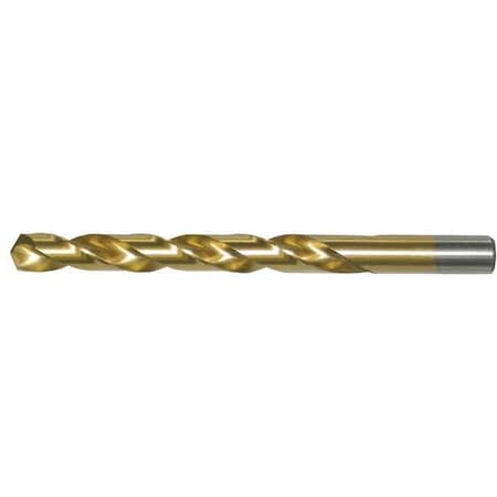 Westward 2-3/4" HSS TiN 135 Deg. Jobber Length Drill Bit 5UDG0