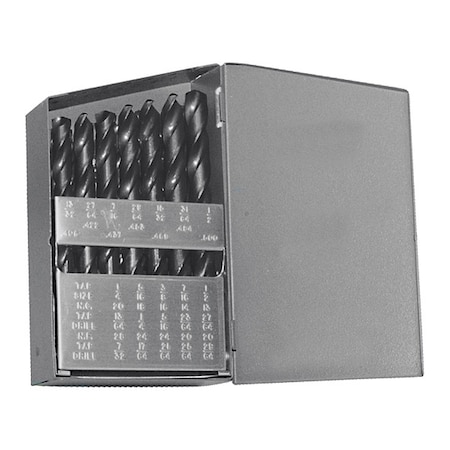 Zoro Select 29pc. HSS 135 Degrees Drill Bit Set 5UDP4