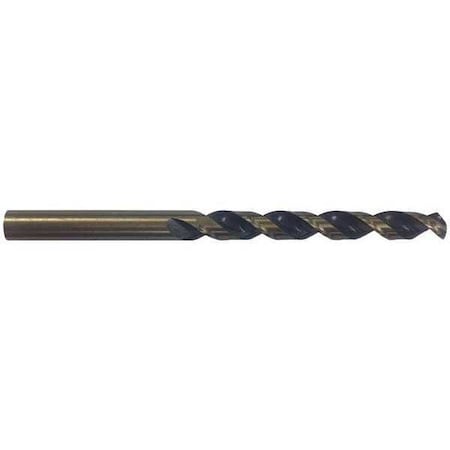 Westward 1/8" HSS Black/Gold 135 Deg. Jobber Length Drill Bit 5UDD1