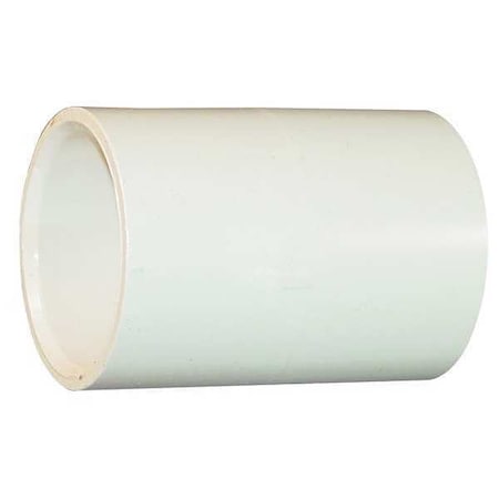 Zoro Select CPVC Coupling, CTS, Schedule SDR-11, 2" Pipe Size, CTS Hub 4129-020