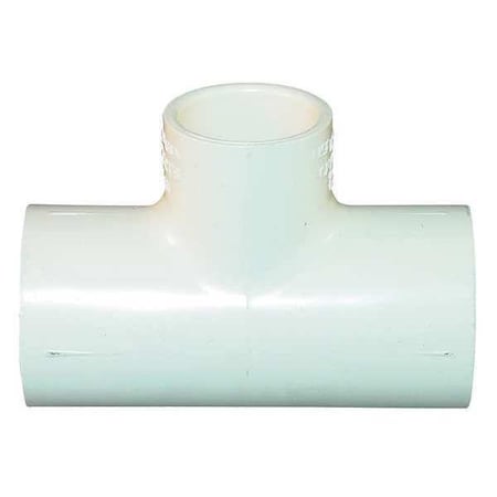 Zoro Select CPVC Reducing Tee, CTS, Schedule SDR-11, 1" x 1" x 3/4" Pipe Size, CTS Hub 4101-131