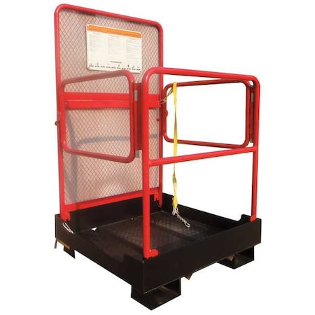Dayton Work Platform, L37", W37In, H66" 5UEW6