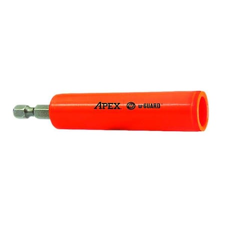 Apex Tool Group Covered Bit Holder, 1/4", 1/4", 3" UG-M-490