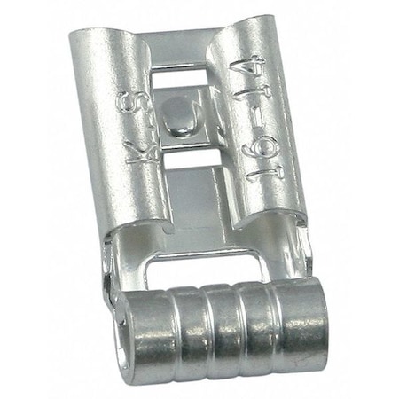 Power First Female Flag Disconct, Bare, 16-14AWG, PK100 5UGN3