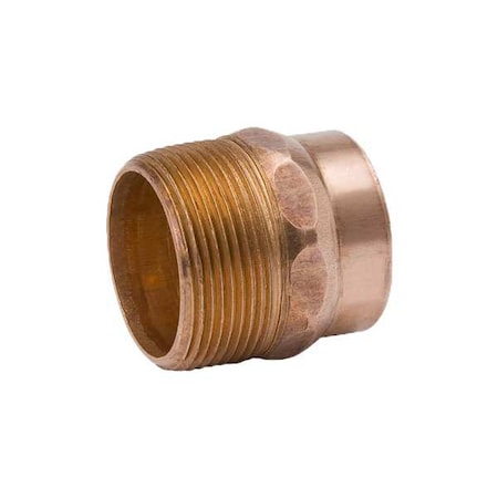 Streamline 1-1/2" C x MNPT Cast Brass DWV Adapter A 07054