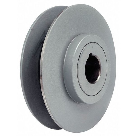 ZORO SELECT 1" Fixed Bore 1 Groove Variable Pitch Pulley 5.95" OD 1VP621