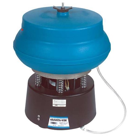 Raytech Vibratory Tumbler, Drain, 115V, 0.75 Cu.Ft. 23-040