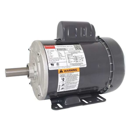 Dayton Capacitor-Start General Purpose Motor, 1 hp HP, 115/208-230V AC Voltage, 56HZ Frame 5UKF8