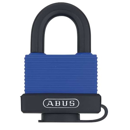 Abus Padlock, Master Keyed, Standard Shackle, Rectangular Brass Body, Stainless Steel Shackle 70IB/45 MK KD