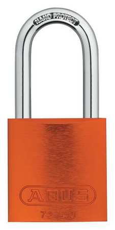 ABUS Lockout Padlock, KA, Orange, 1-1/2"H 72 HB/40-40 KA Orange