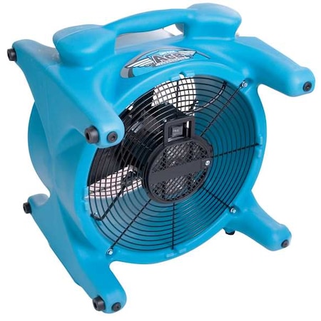 Dri-Eaz Carpet/Floor Dryer, 115V, 2250 cfm, Blue F259