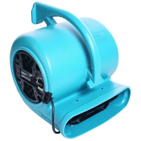 Dri-Eaz Carpet/Floor Dryer, 115V, 2700 cfm, Blue F351 | Zoro
