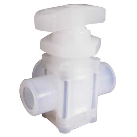 Parker Diaphragm Valve, 3-Way, 1/4 In., FNPT MV-10-1344-10