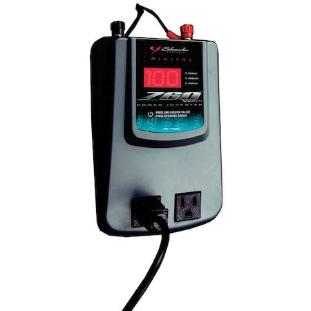 Schumacher Electric Power Inverter, Modified Sine Wave, 1,520 W Peak, 760 W Continuous, 2 Outlets PID760