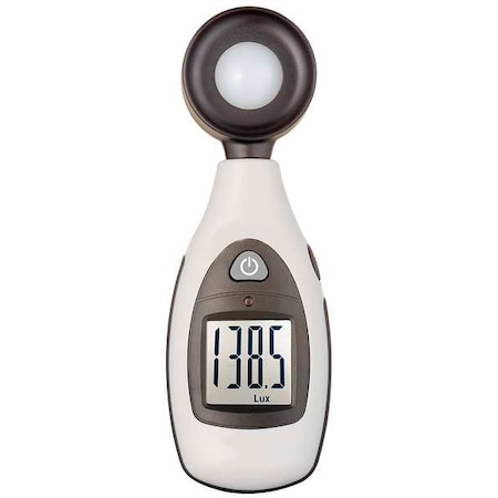 Zoro Select Light Meter, 0 to 4000 Fc, 0 to 40,000 Lux 5URG0