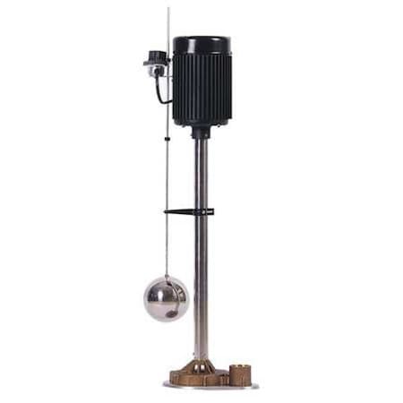 Dayton Upright Sump Pump, 1/3 HP 5URH9