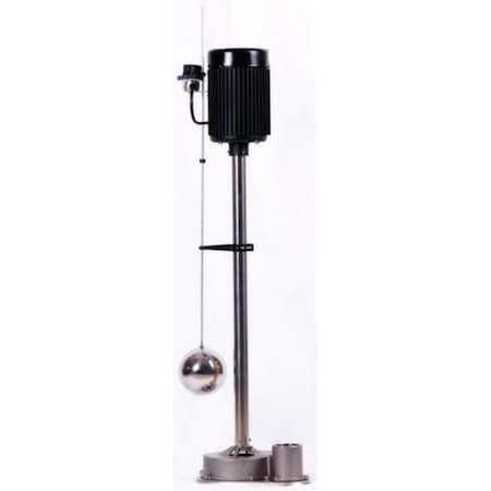 Dayton Upright Sump Pump, 1/2 HP 5URJ7