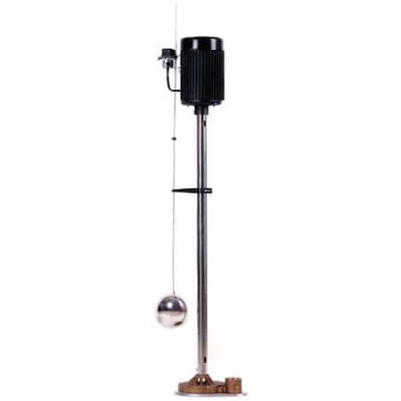 Dayton Upright Sump Pump, 1/3 HP 5URJ0