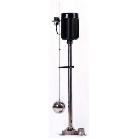 Dayton Upright Sump Pump, 1/2 HP 5URJ3