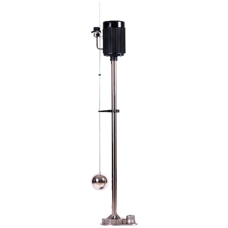 Dayton Upright Sump Pump, 1/2 HP 5URJ4
