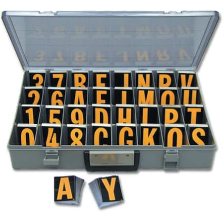 Stranco LetterandNumberLabelSet, 2-7/8inH RUK-RUM200-KIT