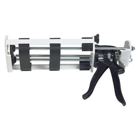 Pc Products Caulk Gun, 20 oz Container Size, Steel, 26:01:00, Skeleton Frame, Red 993002