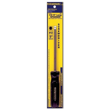 Eazypower Tamper Resistant Spanner Screwdriver #12 Round