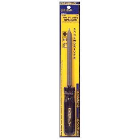 Eazypower Tamper Resistant Spanner Screwdriver #16 Round 79746