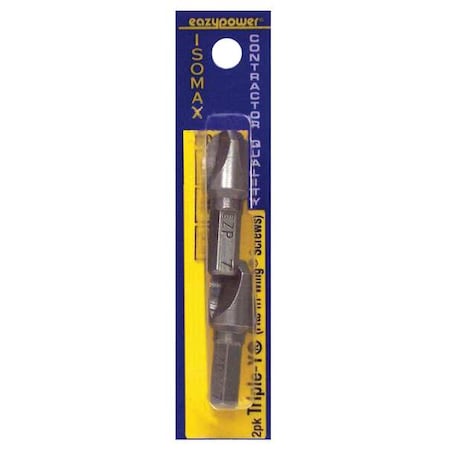 Zoro Select Triple-Y(R) Insert Bit Set, Pieces 2, No 7 80288