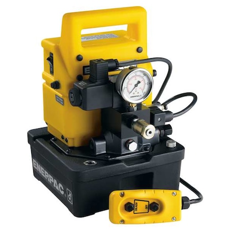 Enerpac Hydraulic Electric Pump, Single Acting, 0.5 hp, Universal Motor, 5,000 psi Max Pressure WUD1300B