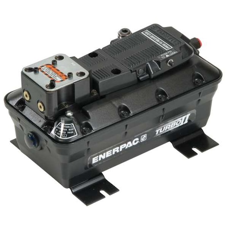 Enerpac PASG5002SB, Turbo II Air Hydraulic Pump, Mount for Single DO3 Valve, 120 in3/min Oil Flow at 100 psi PASG5002SB