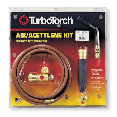 Turbotorch Air/Acetylene Kit 0386-0338