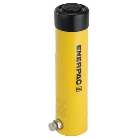 Enerpac RW106, 11180 lbs Capacity, 6.11 in Stroke, General Purpose Hydraulic Cylinder, Cylindrical Model RW106