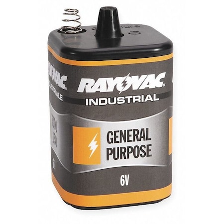 Rayovac Lantern Battery, Industril, 6V, Spring Term 6V-GP