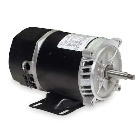 Leeson Motor, Cap St, 1 HP, 3450,115/230V, 56J, ODP 5KC39SN2890X