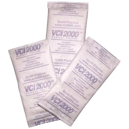 Zoro Select VCI Powder Pack, PK250 5VFY8