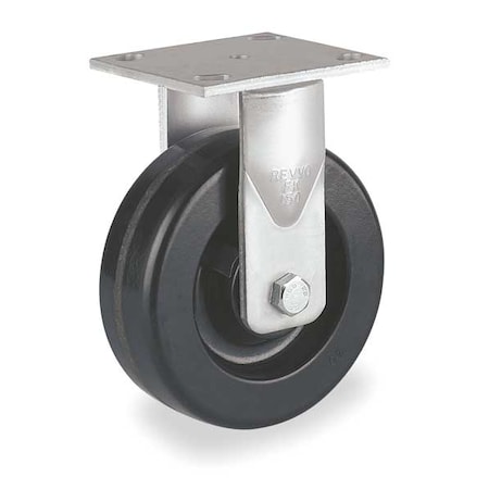Zoro Select Plate Caster, Rigid, Phenolic, 4 in., 700 lb TFK 100 RP1G