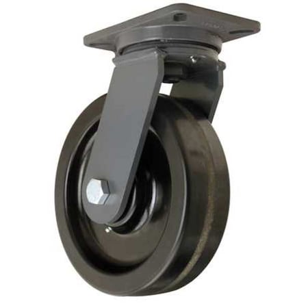 Hamilton Plate Caster, Swivel, Phenolic, 10 in., 2900 lb S-CH-13PH