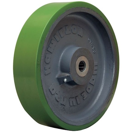 Zoro Select Caster Wheel, Polyurthane, 12 in., 3500 lb. W-1230-D-1