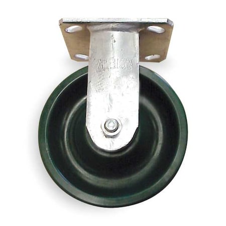 Zoro Select Rgd Plate Cstr, Polyurethane, 6 in, 1000 lb 16XI06228RG