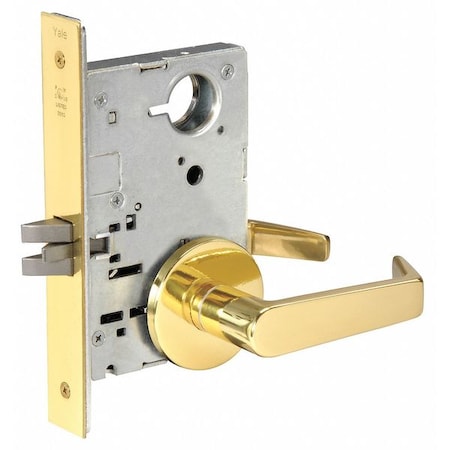 Assa Abloy Accentra Heavy DutyMortise Lockset, Lever, Passage AUR8801FL X 605
