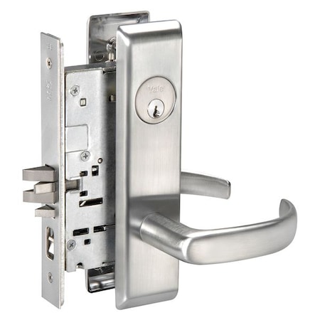 Assa Abloy Accentra Lever Lockset, Mechanical, Entrance PBCN8807FLX626