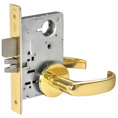 Assa Abloy Accentra Heavy DutyMortise Lockset, Lever, Privacy PBR8802FL X 605