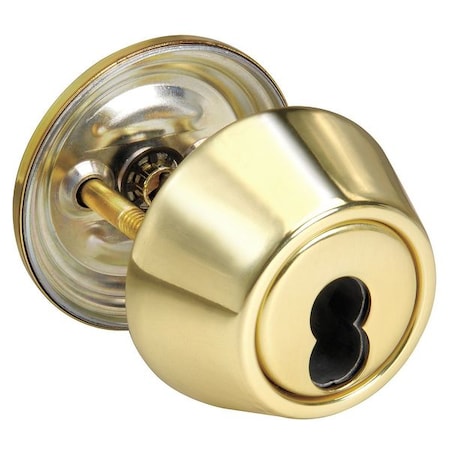 Assa Abloy Accentra Deadbolt, Bright Brass B-D112 x 605